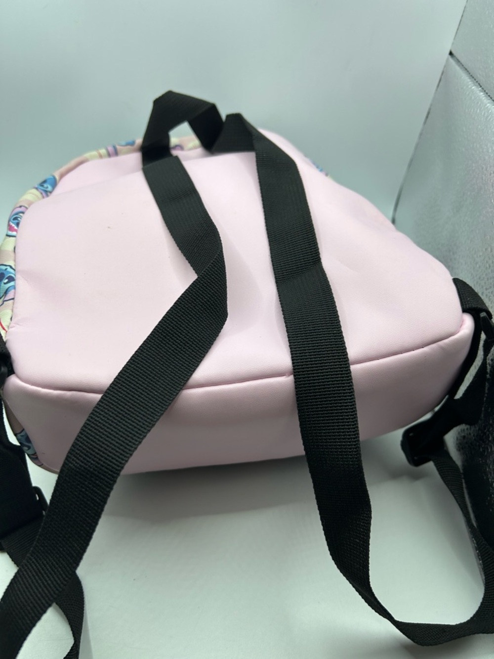 Disney Stitch Pink Blue Patterned Mini Backpack - Picture 2 of 3